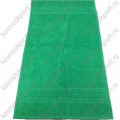 Зеленое 40*70 полотенце махровое