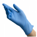 Перчатки нитриловые голубые S Benovy  (50 пар)