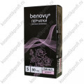 Перчатки виниловые BENOVY, S, розовые, 500/50пар