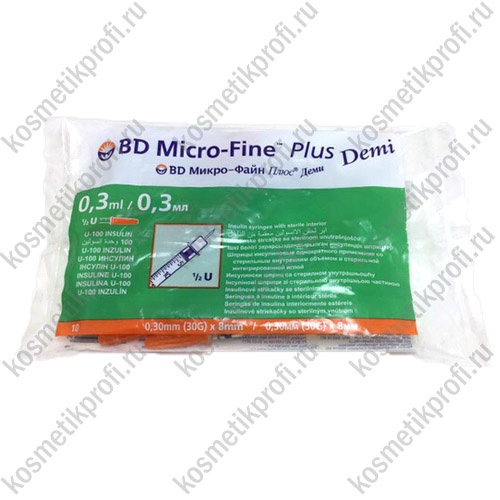 Micro fine plus demi 0.3 мл