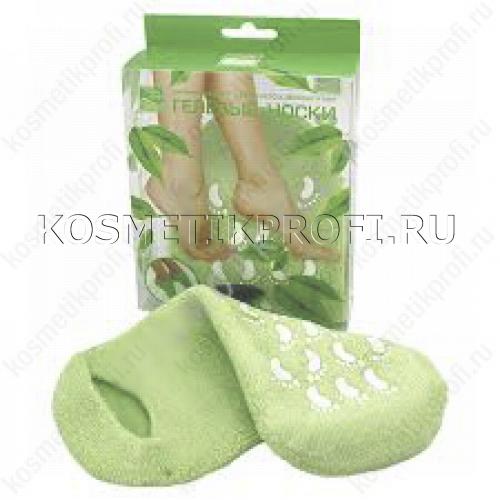 Гелевые "носочки" увлажняющие с экстр. зеленого чая Beauty Style