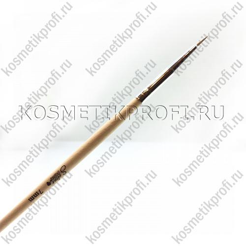 Кисть деревянная ручка  волосок 7 мм