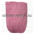 Чехол на кушетку махровый, розовый 90 х 215 см
