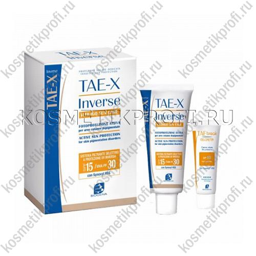 TAE-X INVERSE Набор для кожи с витилиго  (крем SPF15  + крем SPF50 TAE break)