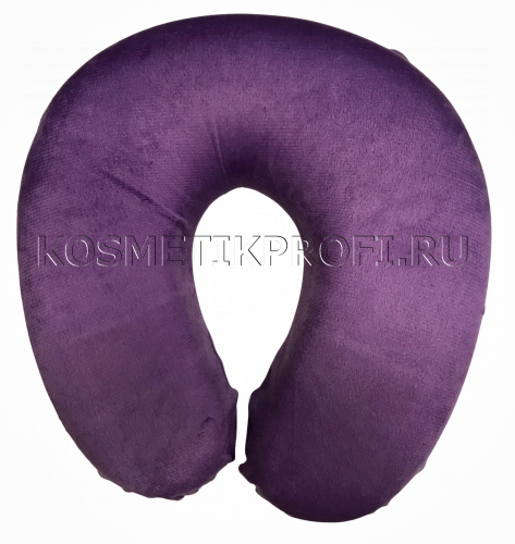Подушка с эффектом памяти фиолетовая 