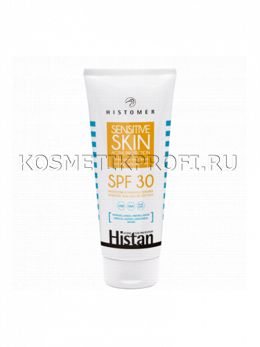 HISTAN Солнцезащитный крем для чувст. кожи SPF30/ Histan Sensitive Skin Active SPF30, 200 мл