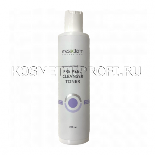 Предпилинговый тоник с феруловой и молочной кислотой "Pre Peel Toner" 200мл, MESODERM