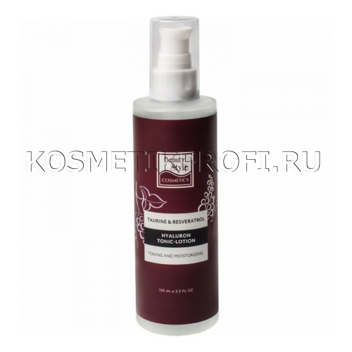 Гиалуроновый тоник "Taurine & Resveratrol" 100 мл Beauty Style