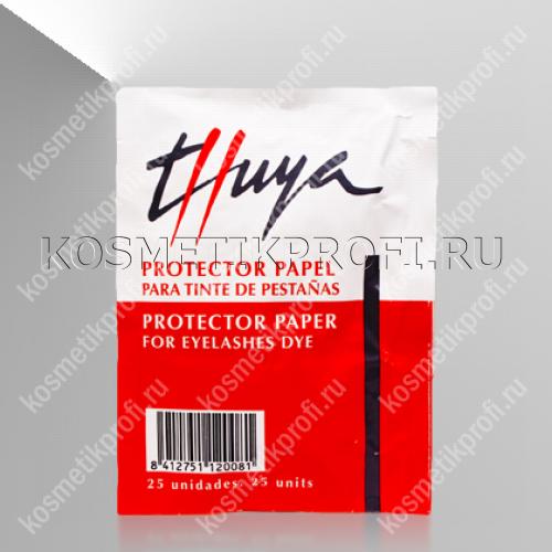 Бумага для защиты кожи при окрашивании 25 шт.Thuya 