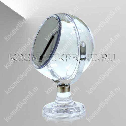 Зеркало + диспенсер в форме шара 5х , на подставке 1226/5
