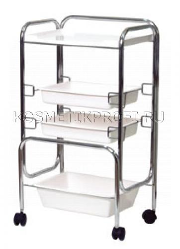 TR-03 Тележка косметолог. разборная (хром) 2902001