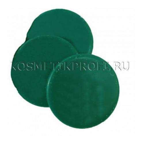 Воск горячий зеленый в диске 1000гр Tessiltaglio