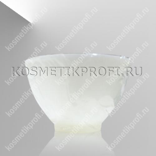 Емкость косметологическая мягкая для масок  верхний диаметр15см * высота 11 см   белая