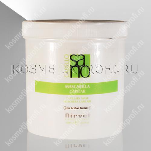 NIRVEL 8447 CAPILLARY MASK Капиллярная маска с фруктовыми  кислотами (для тонких волос) 1000мл 