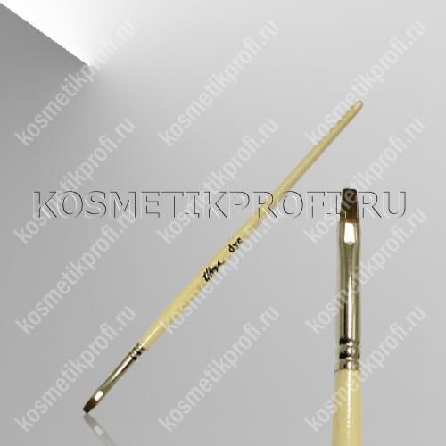 Кисть для нанесения краски, с деревян ручкой Thuya