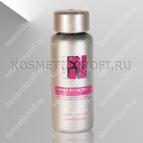 NIRVEL BIOACTIVE CREAM FOR DYED HAIR Крем кондиционер для ежедневного ухода окрашенных волос 250мл 