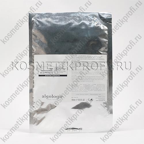 Омолаживающая укрепляющая маска из биоцеллюлозы с морским коллагеном 1*18мл Algologie