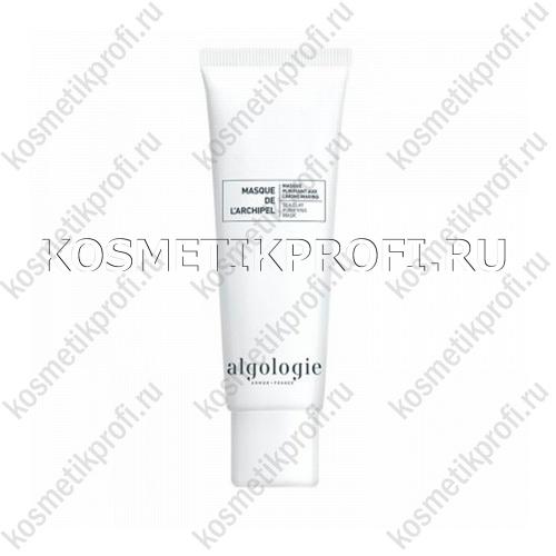 Очищающая крем-маска с морскими водорослями для жирной и смешанной кожи 50мл Algologie