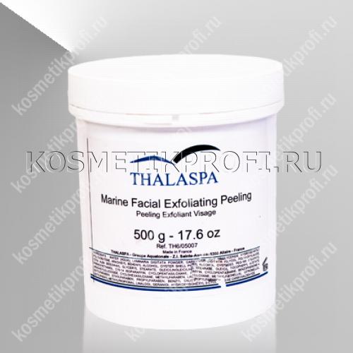 Очищающий скраб для лица 500мл Thalaspa