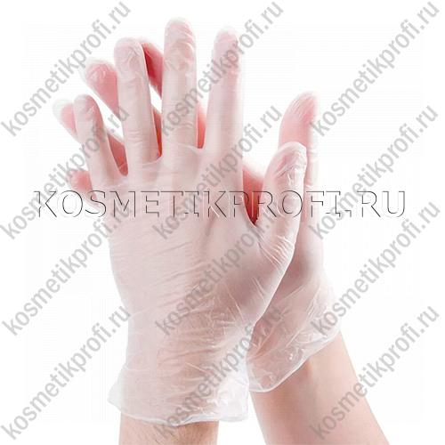 Перчатки виниловые одноразовые S Академия /1000/100