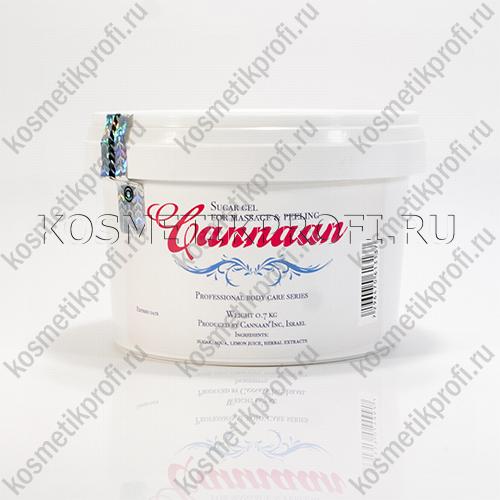 Сахарный гель для массажа и пилинга Cannaan, 700гр