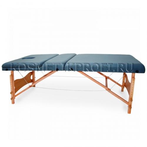 Складная кушетка с отверстием для лица (дерево) HZ-3319 СЕРЫЙ