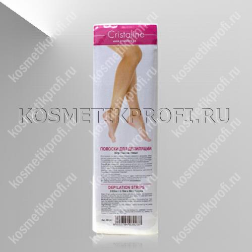 Бумага для депиляции 80 гр 7 см*23см 100шт CRISTALINE