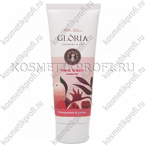 Крем для рук "Дамасский гранат и личи" GLORIA, 75 мл