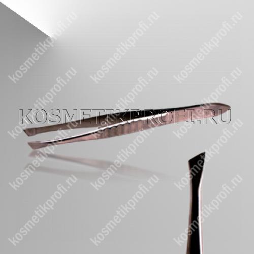 Пинцет со скосом ребристо-широко 