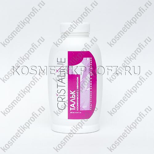 Тальк косметический с ментолом 250 мл Cristaline NG