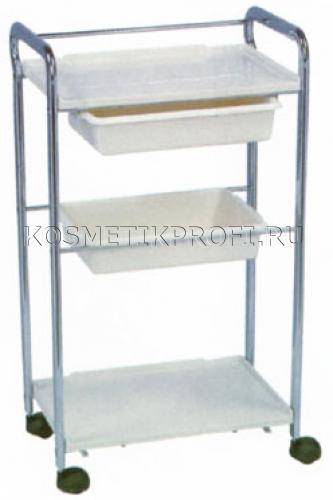 KT-017 Тележка с 2 полками и 2 поддонами 2905017