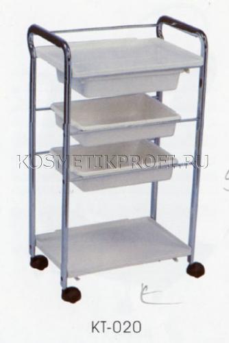 KT-020 Тележка с 2 полками и 3 поддонами 2905019