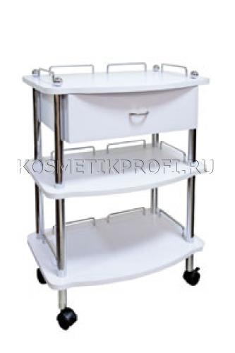 TR-30A Тележка косметологическая c 3 полками и ящиком