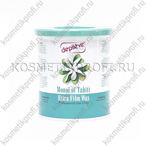 Depileve Воск пленочный с маслом монои в банке 800г