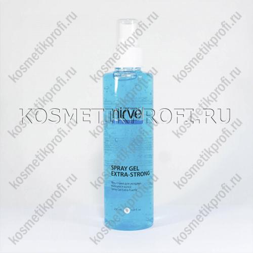 Гель-спрей для фиксации вьющихся волос Extra Strong 200мл Nirvel 