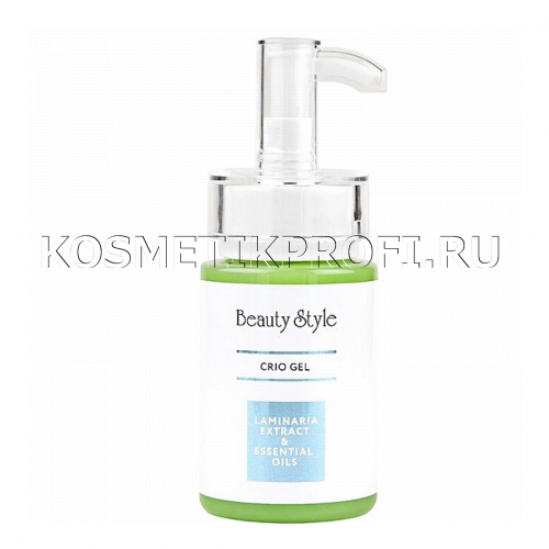 Крио гель "Лимфотоник" для снятия усталости отеков ног с ламинарией и маслами 100 мл Beauty Style