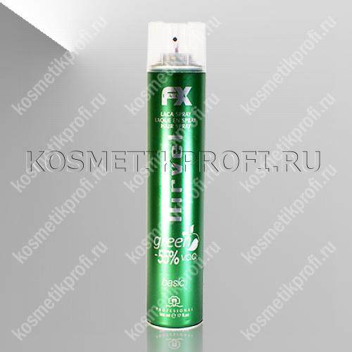 NIRVEL 8680 GREEN BASIC Лак для волос средней фиксации 500мл 