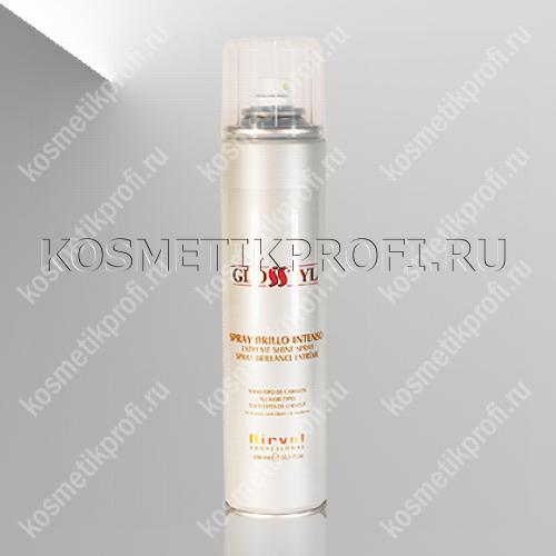 NIRVEL 8140 HAIR GLOW SPRAY Спрей для придания блеска  сухим и вьющимся волосам 300мл 