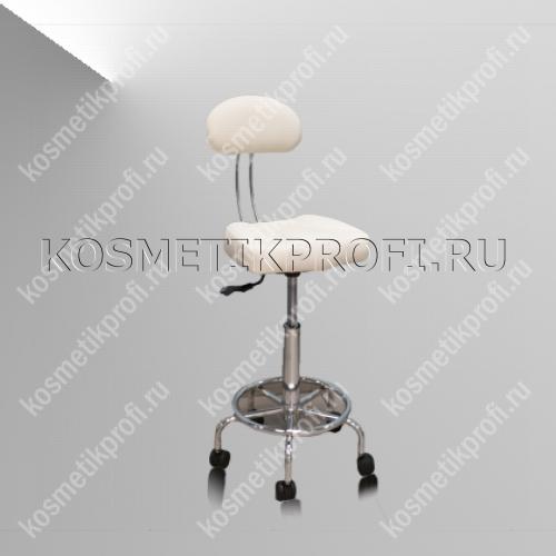 Стул со спинкой КОСМЕТОЛОГИЧЕСКИЙ HZ-9008 БЕЖЕВЫЙ