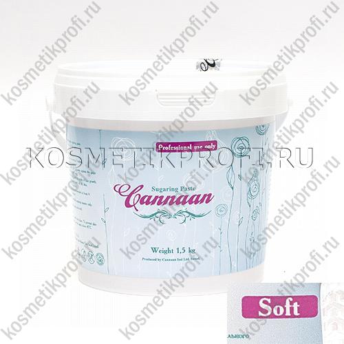 Паста МЯГКАЯ для шугаринга Cannaan 1,5 кг