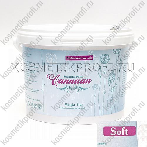 Паста МЯГКАЯ для шугаринга Cannaan 3кг