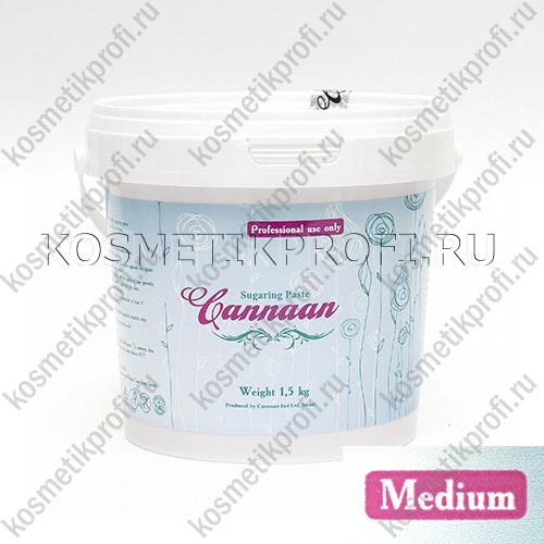 Паста СРЕДНЯЯ для шугаринга Cannaan 1,5 кг
