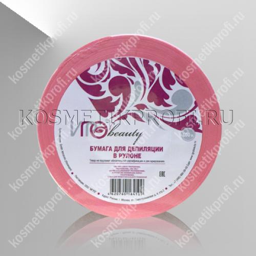 Бумага для  депиляции в рулоне розовая 7.5см х 100м 30505 Розовая