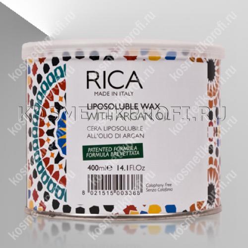 Воск с маслом арганы, для чувствительной кожи 400мл Rica