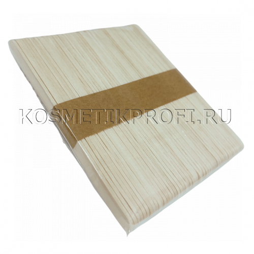 Шпатель 125*10 мм деревянный (50 шт)