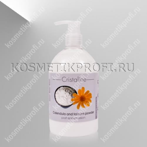CRISTALINE Эмульсия последепиляционная с тальком 500мл 