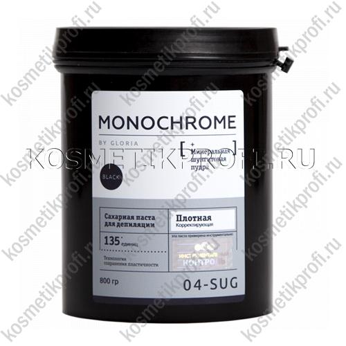 Паста MONOCHROME ПЛОТНАЯ КОРРЕКТИРУЮЩАЯ 0,8кг Gloria