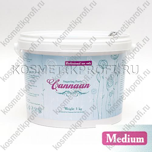 Паста СРЕДНЯЯ для шугаринга Cannaan 3кг