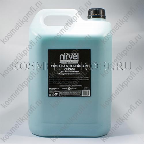Camellia & Silk Protein Cream/ Маска для окрашенных волос 5л NIRVEL 6655