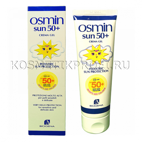 OSMIN SUN Детский солнцезащитный крем SPF50 (0+) 90мл